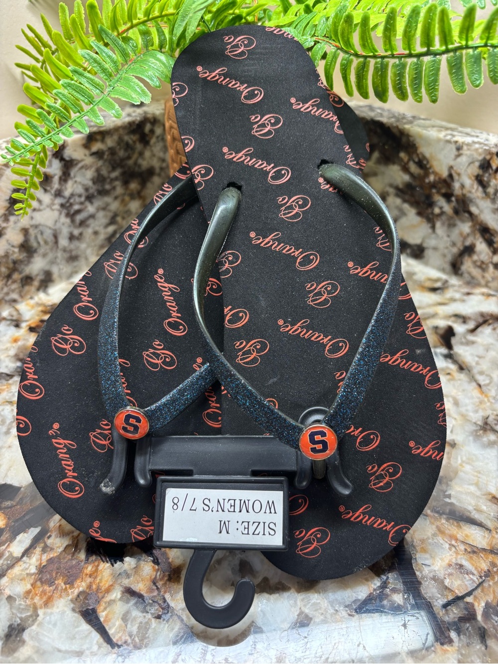 🍊 Syracuse Logo Flip Flops